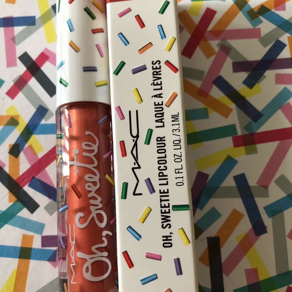 MAC oh sweetie lipcolour creamy peach pie